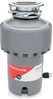 Frigidaire FF13DISPC1 1.25 HP Corded Garbage Disposal for Kitchen Sinks