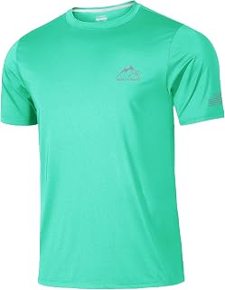 NORTHYARD Men's Workout Running Shirts Quick Dry Short Sleeve Gym Athletic