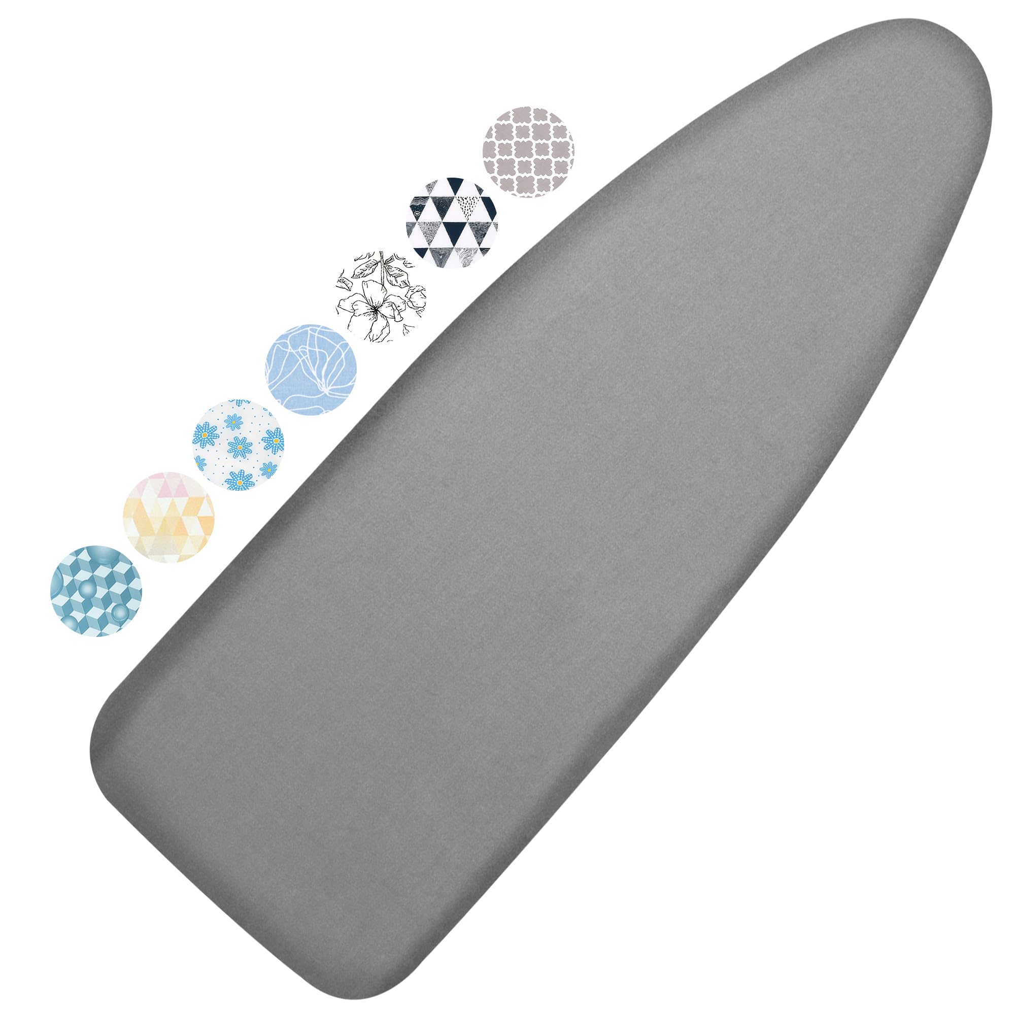 Extra-Wide Ironing Board Cover and Pad Replacement with Scorch and Stain Resista