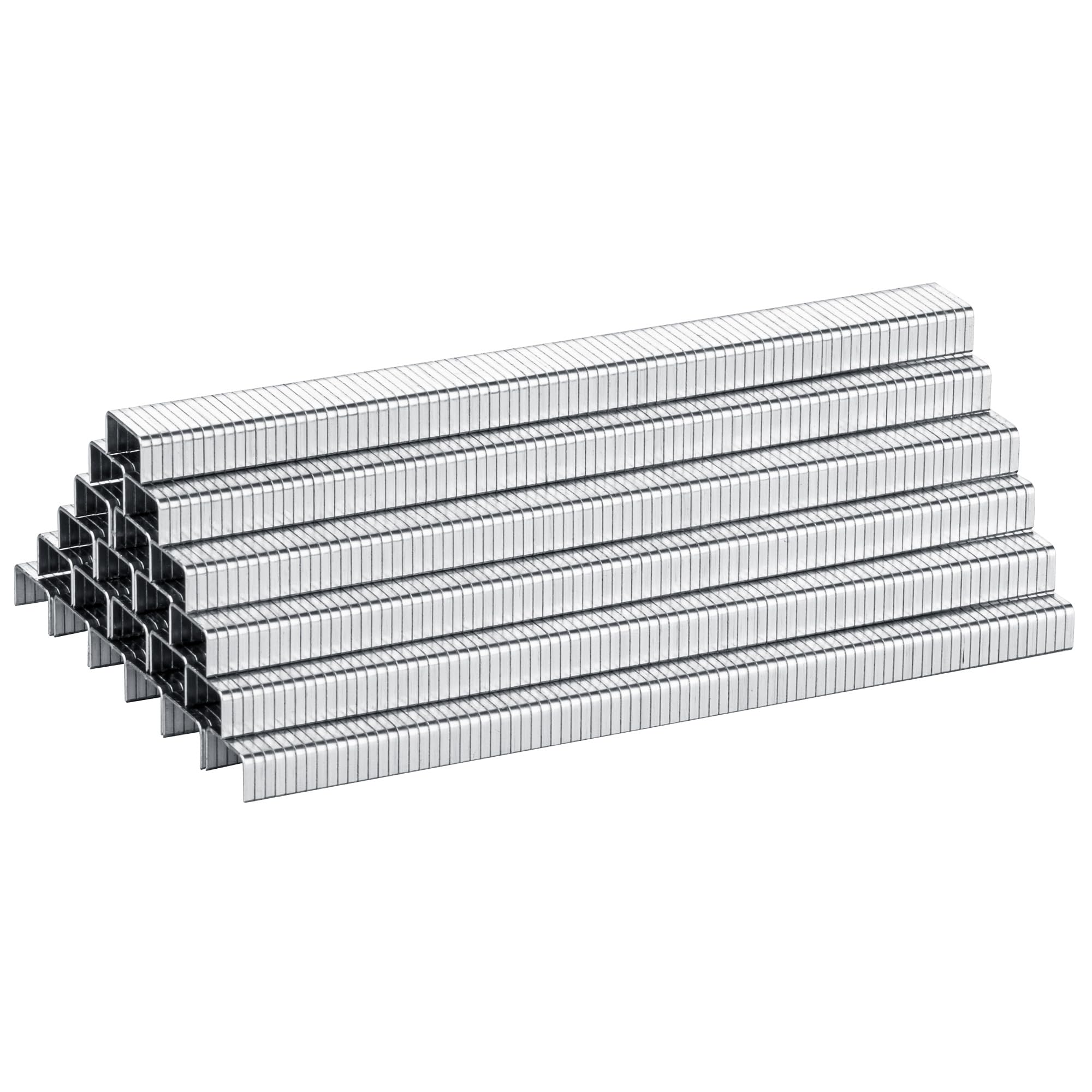 meite Heavy Duty Staples, 1/4 Inch Length T50 Staples for Staple Gun, Galvanized