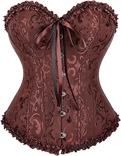 SZIVYSHI Jacquard Overbust Corset