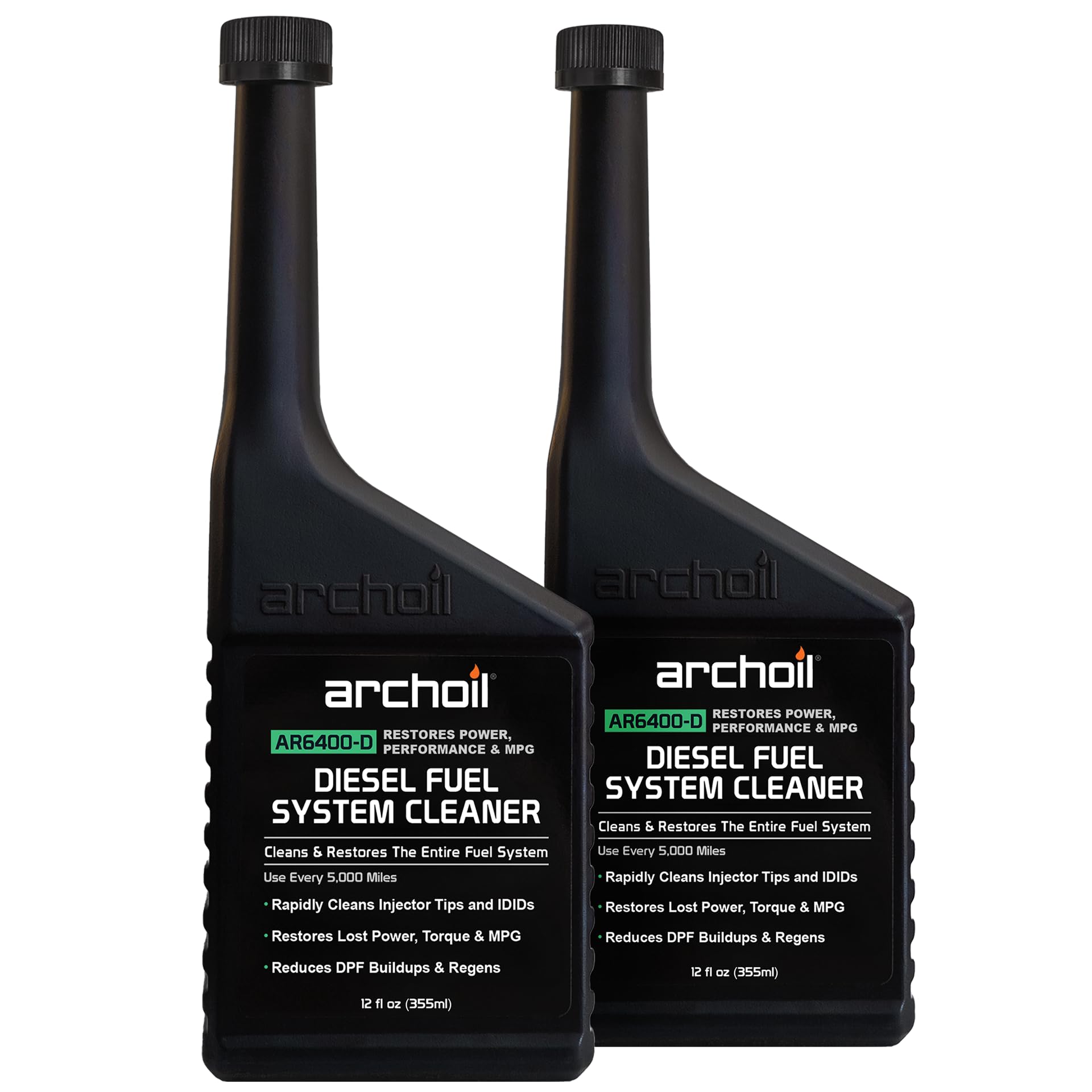 Archoil AR6400-D Diesel Fuel System Cleaner (12 oz) Two Pack - Rapid Injector Cl