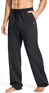 Pudolla Mens Tall Sweatpants 32"/34"/36"/38" Inseam Yoga Pants with Pockets