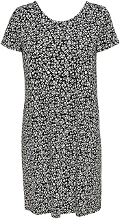 Only Women's Onlbera Back Lace Up S/S Dress Jrs Noos Dress