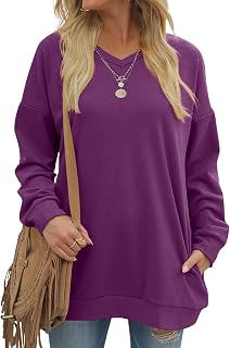 OFEEFAN Womens Tank Tops Scoop Neck Loose Fit Summer Clothes