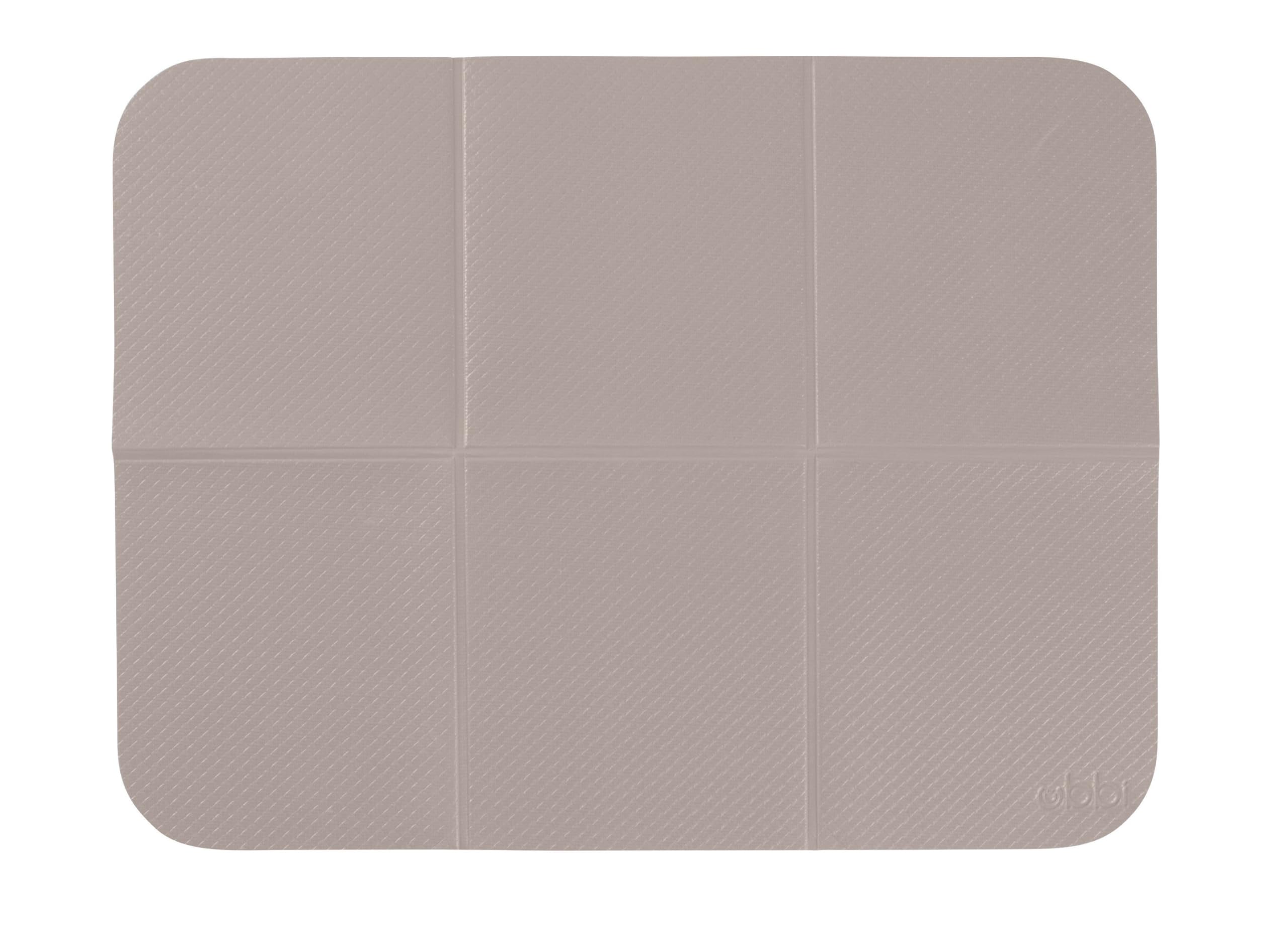 Ubbi On-the-Go Diaper Changing Baby Mat, Taupe | Soft & Comfortable Diaper Bag A