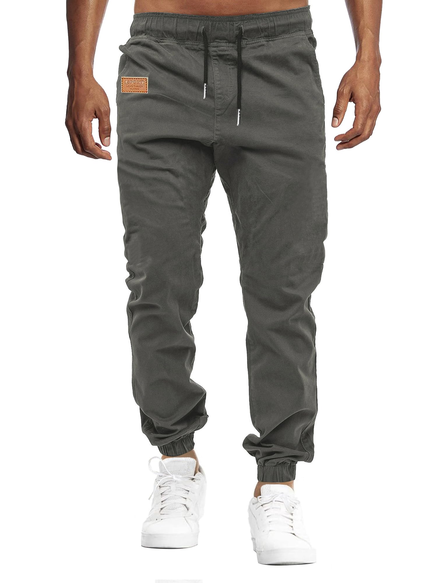 Mens Cargo Trousers Joggers for Men UK Work Trousers Outdoor Pants Cotton Chinos