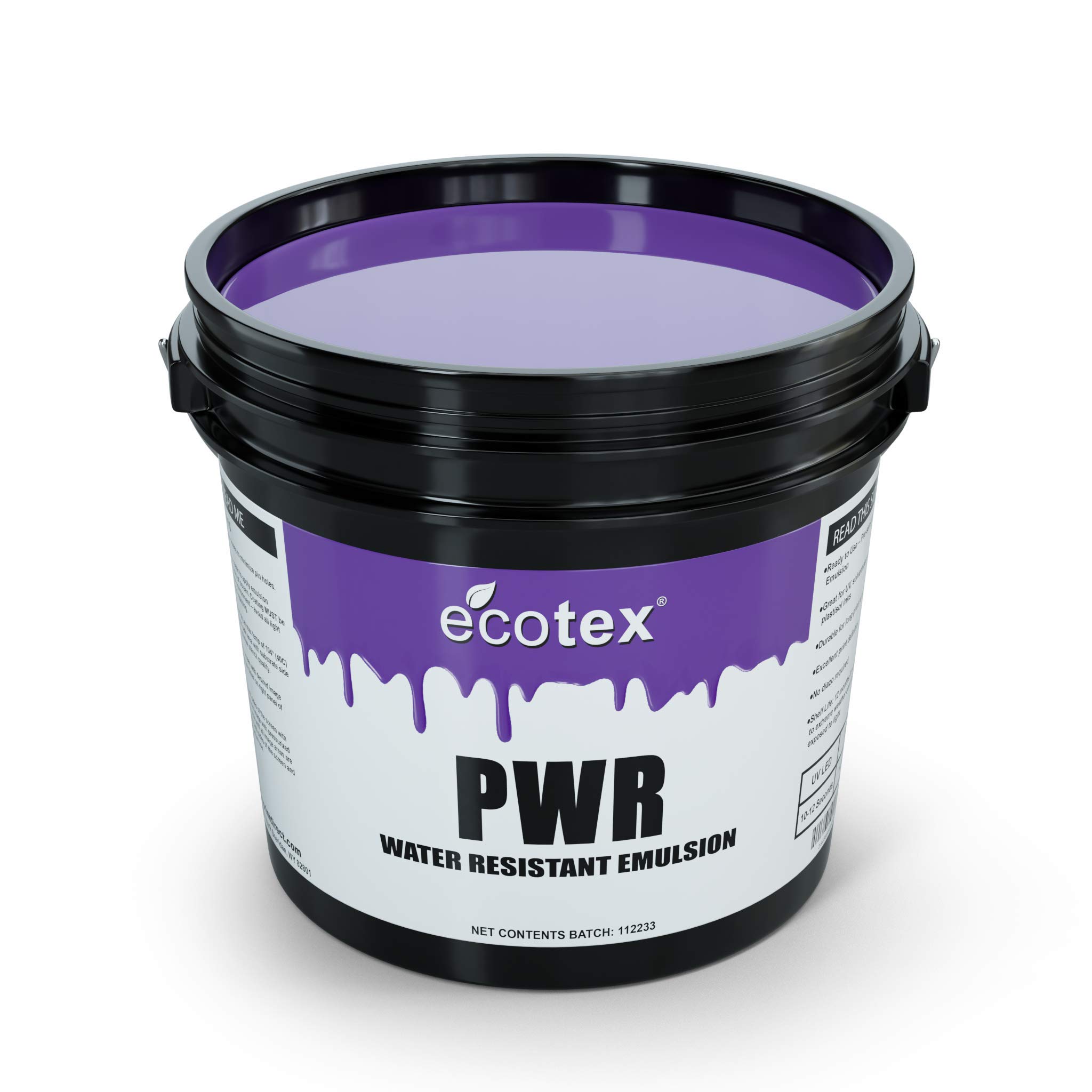 Ecotex® PWR Screen Printing Emulsion - Plastisol &amp; Water Based Ink, 1 Qt | P