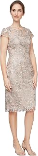 Alex Evenings Women's Plus Size Chiffon Dress Special Occasion Dress