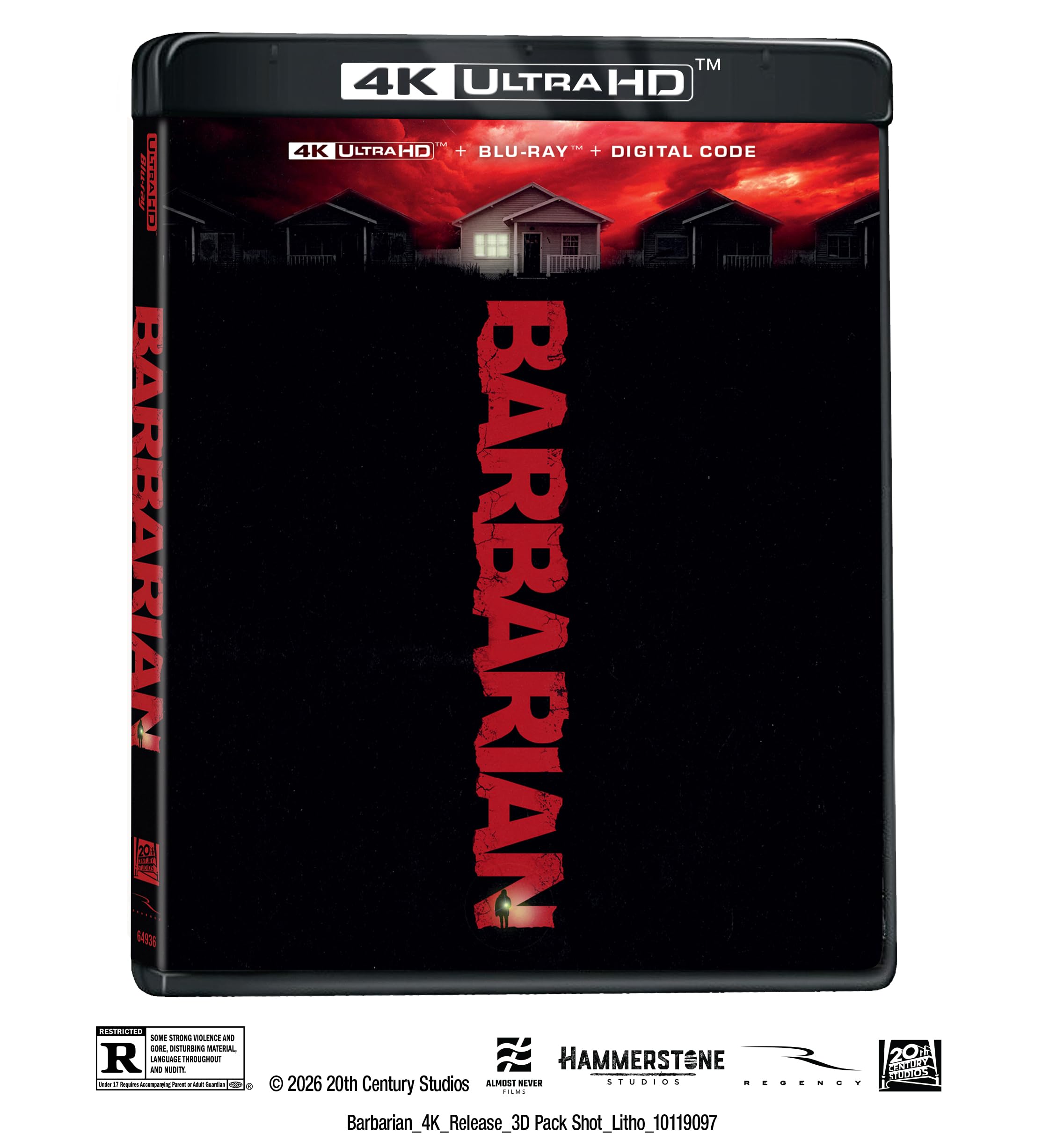 Barbarian - 4K + Blu-ray + Digital