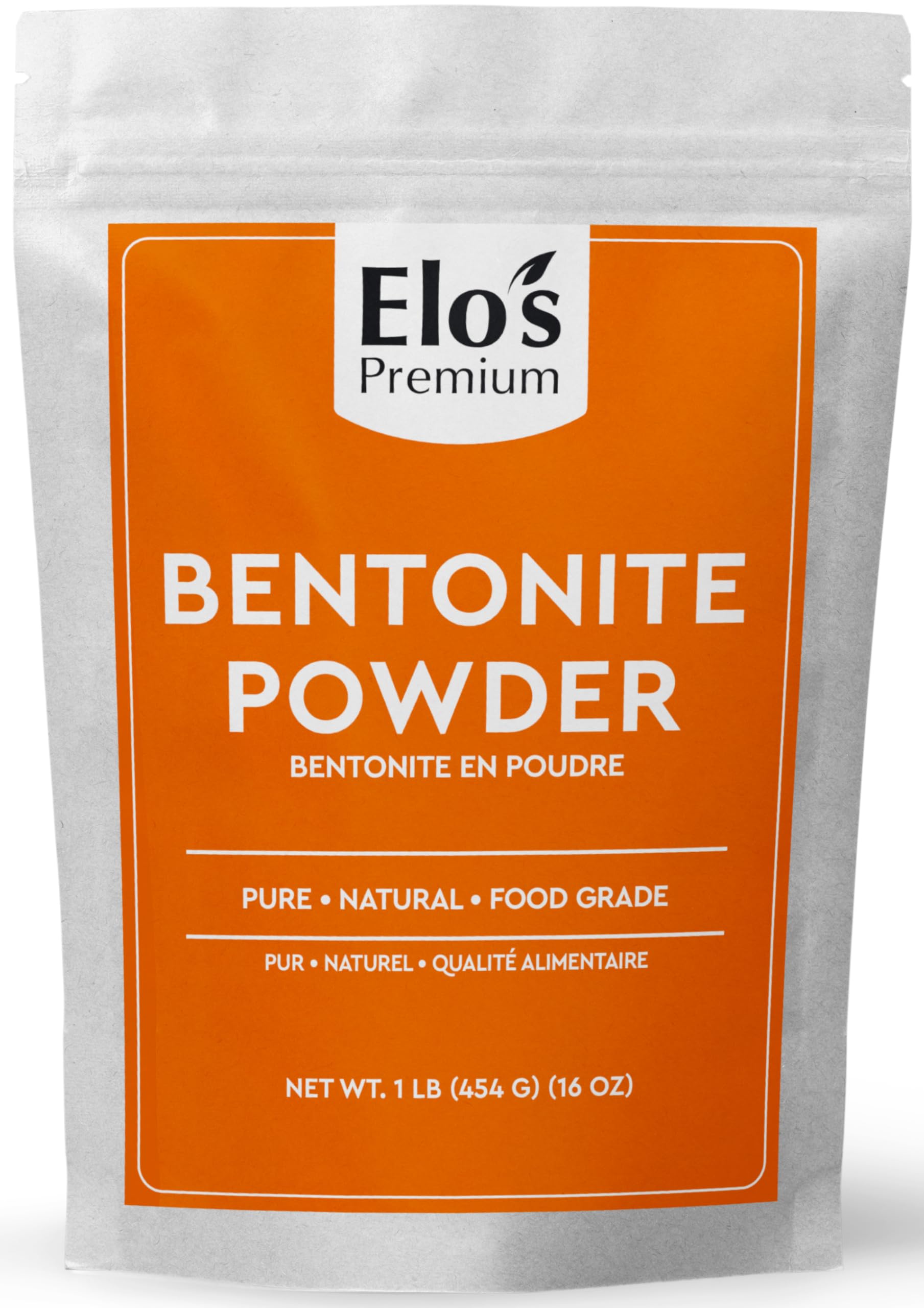 Bentonite Powder Clay (1lb)| Packed in Canada| 100% Pure and All-Natural Food-Gr