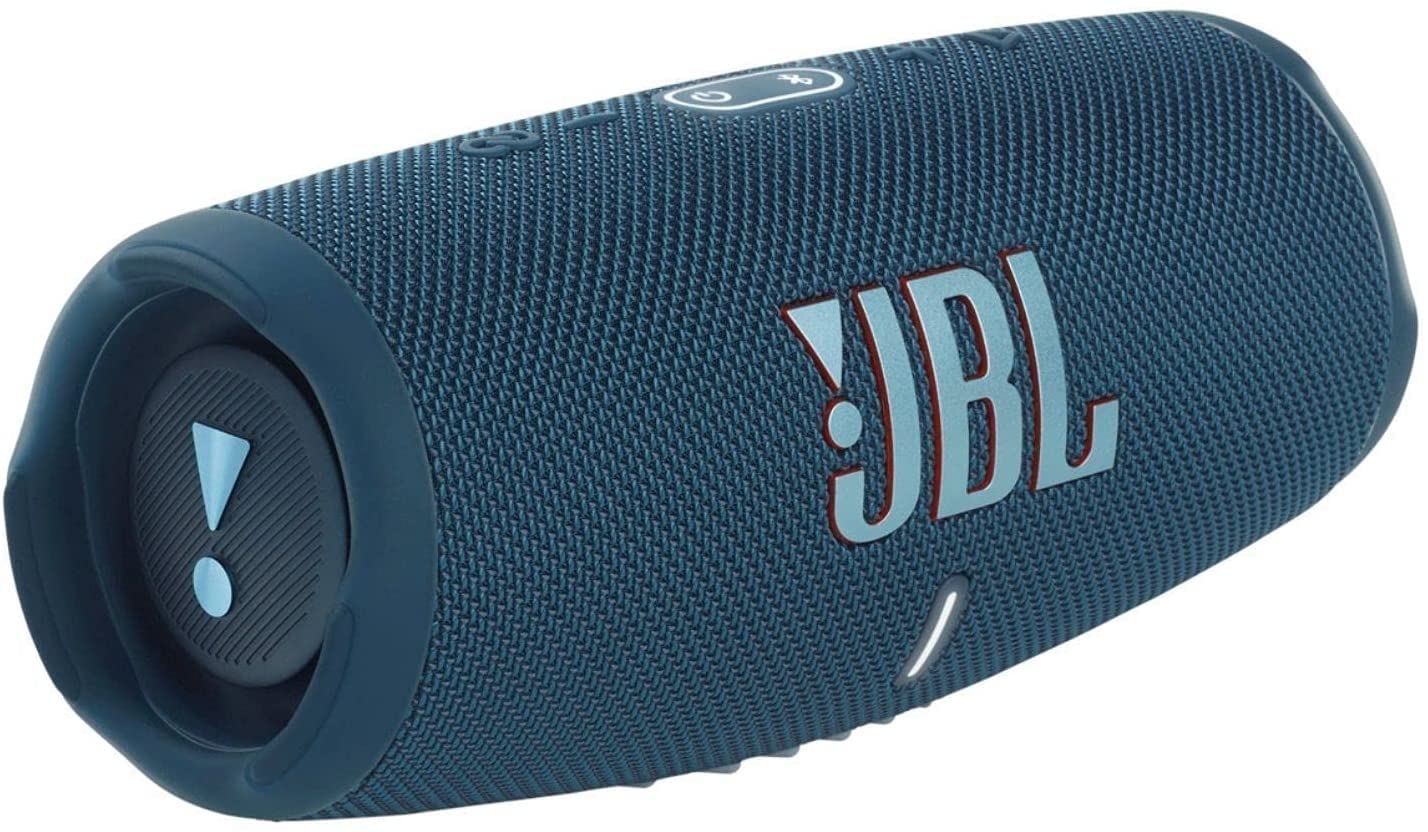 JBL Charge 5 Portable Wireless Bluetooth Speaker - Blue (Renewed)