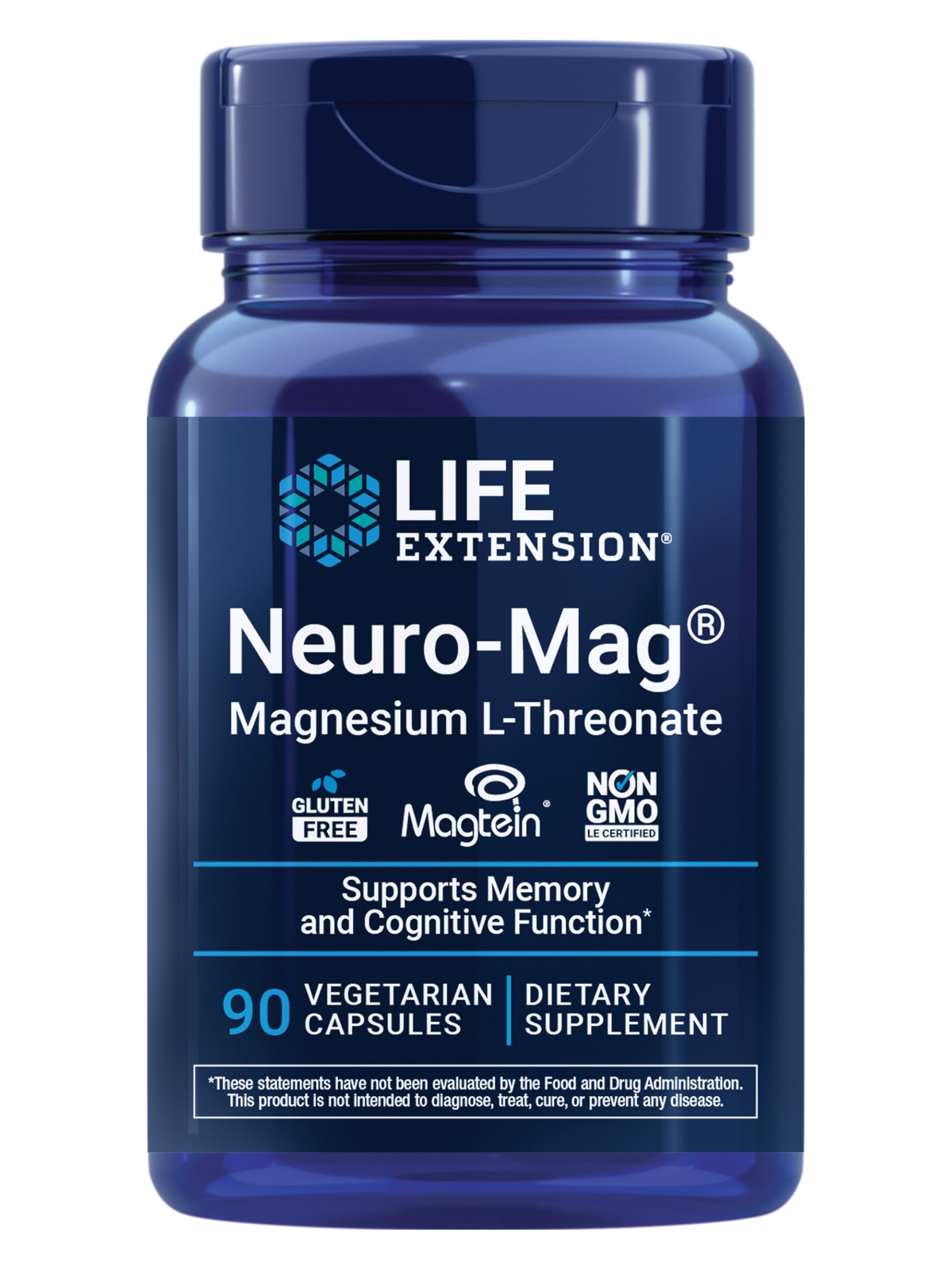 Neuro-Mag Magnesium L-Threonate, Memory Health, Quick Thinking, Cognitive Health