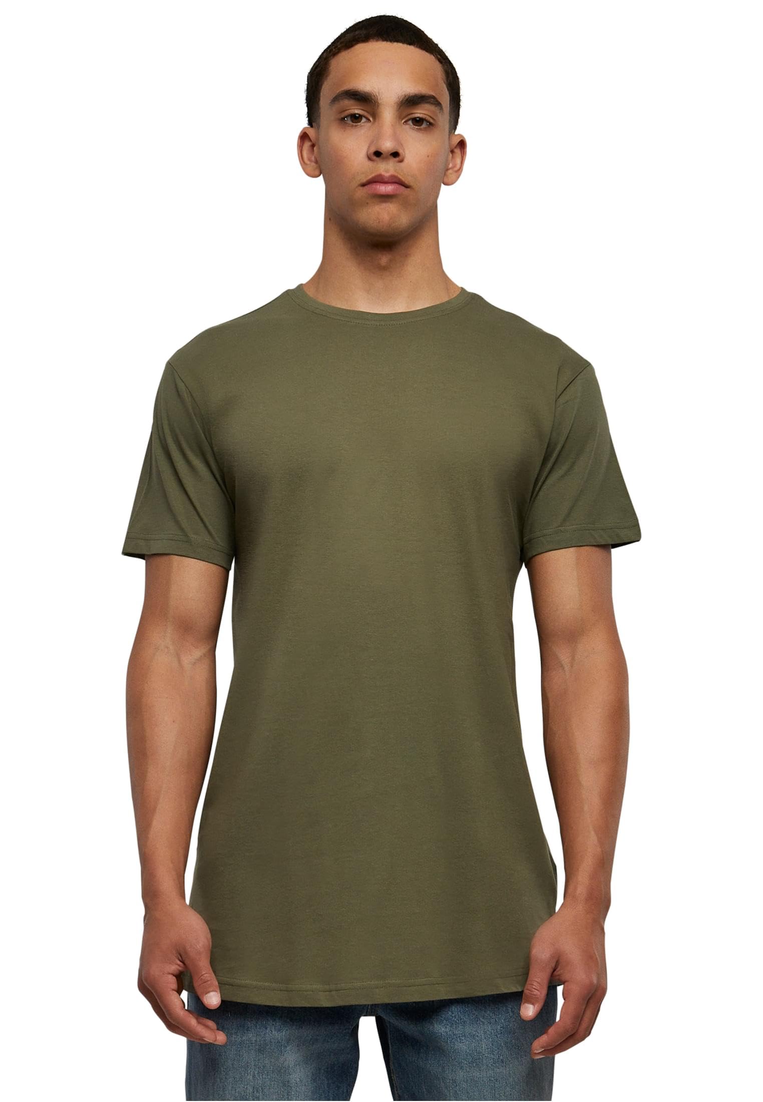 Urban Classics Men's Shaped Long T-Shirt 1/3/5 Pack