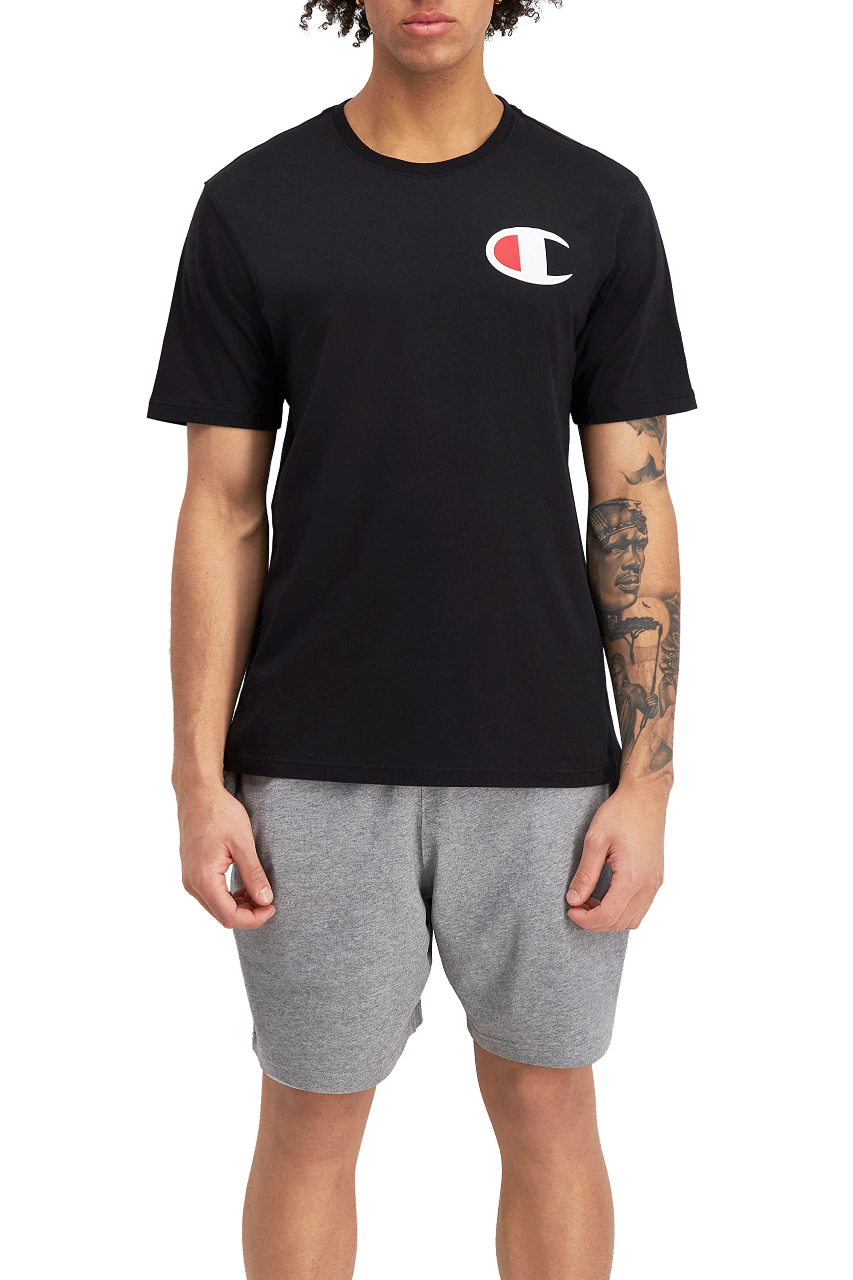 Champion T-Shirt with Printed Logo for Men