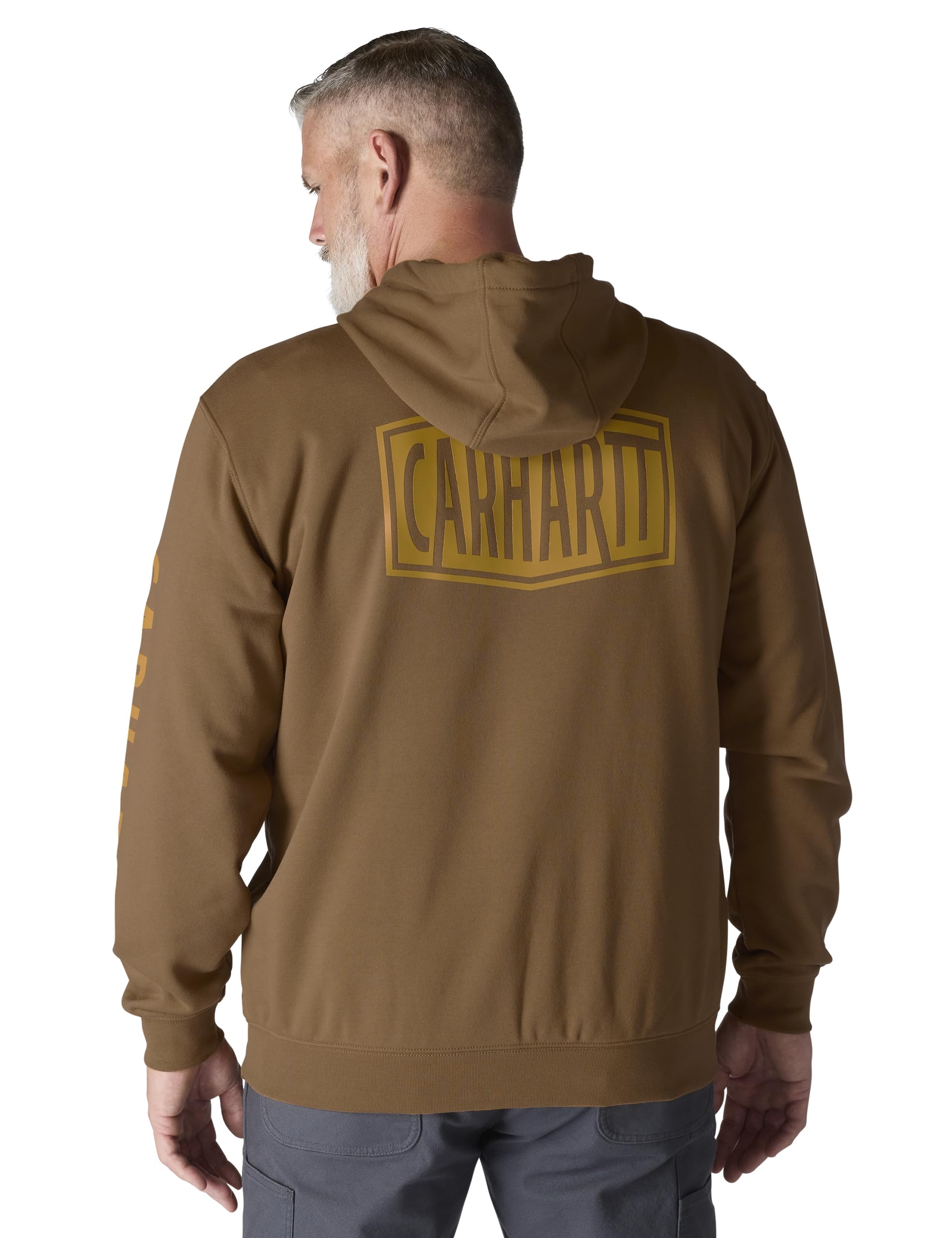 Carhartt Men's Rain Defender™ Loose Fit Midweight 'C' Graphic Sweatshirt Classic