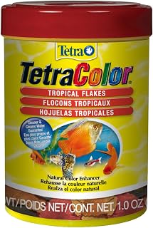 TetraColor Tropical Flakes 1oz, 28g (Bilingual)