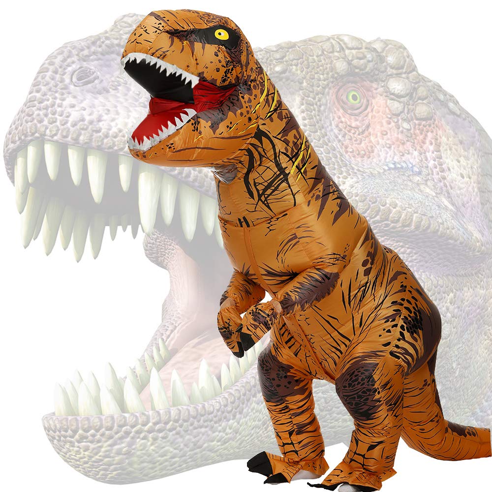 JASHKE Inflatable Costume Dinosaur Inflatable Costumes Trex Costume Inflatable H