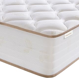 King Size Mattress - 28cm Orthopaedic Hybrid Pocket Springs with Memory Foam - Breathable Airflow for No Overheating - Support for Back Pain Relief - 150x200cm (5FT)