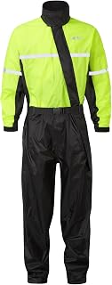 JDC Shield Men's Full Face Motorcycle Rain Suit