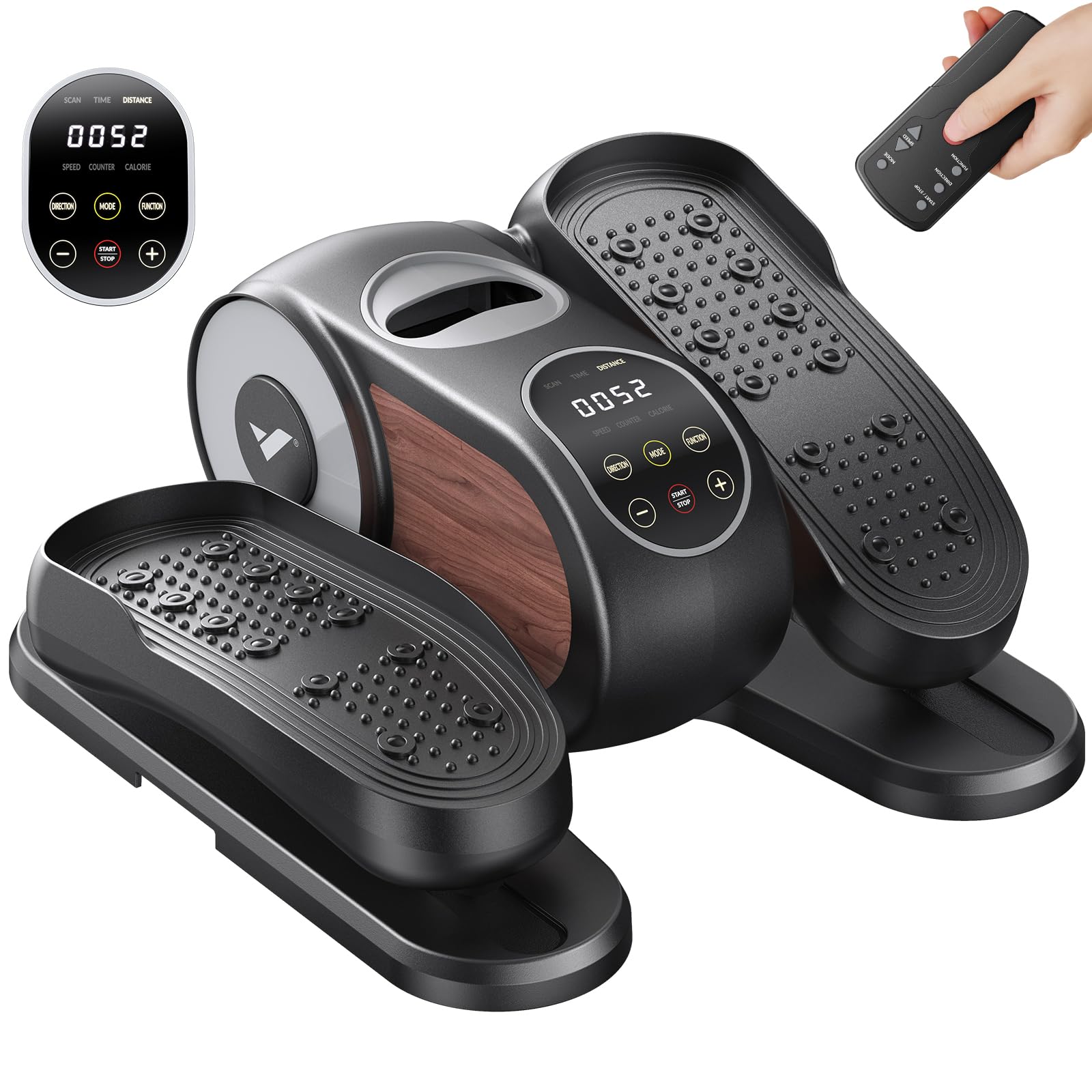 MERACH Under Desk Elliptical, Leg Exerciser While Sitting for Seniors | Quiet Po