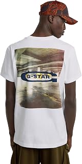 Gestaró Men's Short Sleeve Regular Fit Photo Print T-Shirt