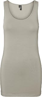 VERO Moda Women's Vmlulu Sl Tank Top Noos Tank Top (Pack of 1)