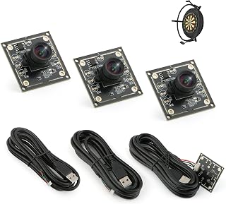 ov9732 Camera Module 100 Degree for Car Darts Dart Camera System 3 Set 1280x720 30fps Face Recognition Image Registration 3M Cable USB2.0 Output Phone