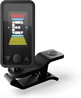 D'Addario Eclipse Clip On Guitar Tuner, Black | Eclipse tuners provide fast and precise tuning, excellent visibility and reliable performance for guitarists.