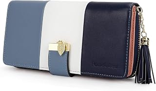 Pomelo Best RFID Wallet for Women Bifold Multi Card Slots Leather