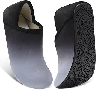 XIHALOOK House Slippers for Women Men Comfortable Shoes with Soft Rubber Sole Indoor Outdoor