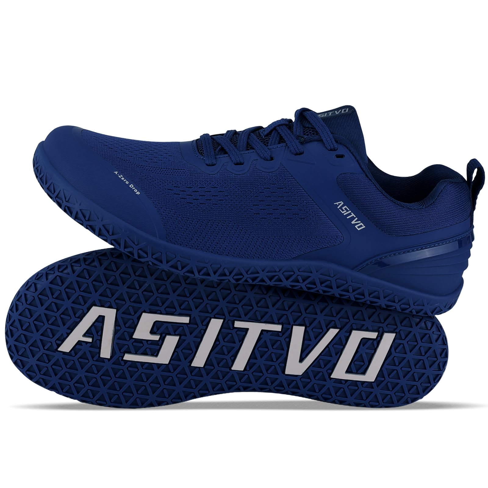 ASITVO Wide Barefoot Shoes Men Gym Zero Drop Sole Minimalist Cross Trainer Width