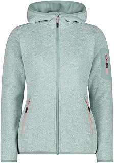CMP Women's Women's Knit-tech Jacket With Fixed Hood Women's Knit-Tech Jacket with Fixed Hood