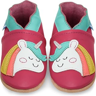 Crawling Shoes, Baby’s First Walking Shoes for Girls & Boys, Slippers, Soft Leather with Suede Soles, Leather Shoes, Toddler, 0–6 Months, 6–12 Months, 12–18 Months, 18–24 Months, 2–3Y