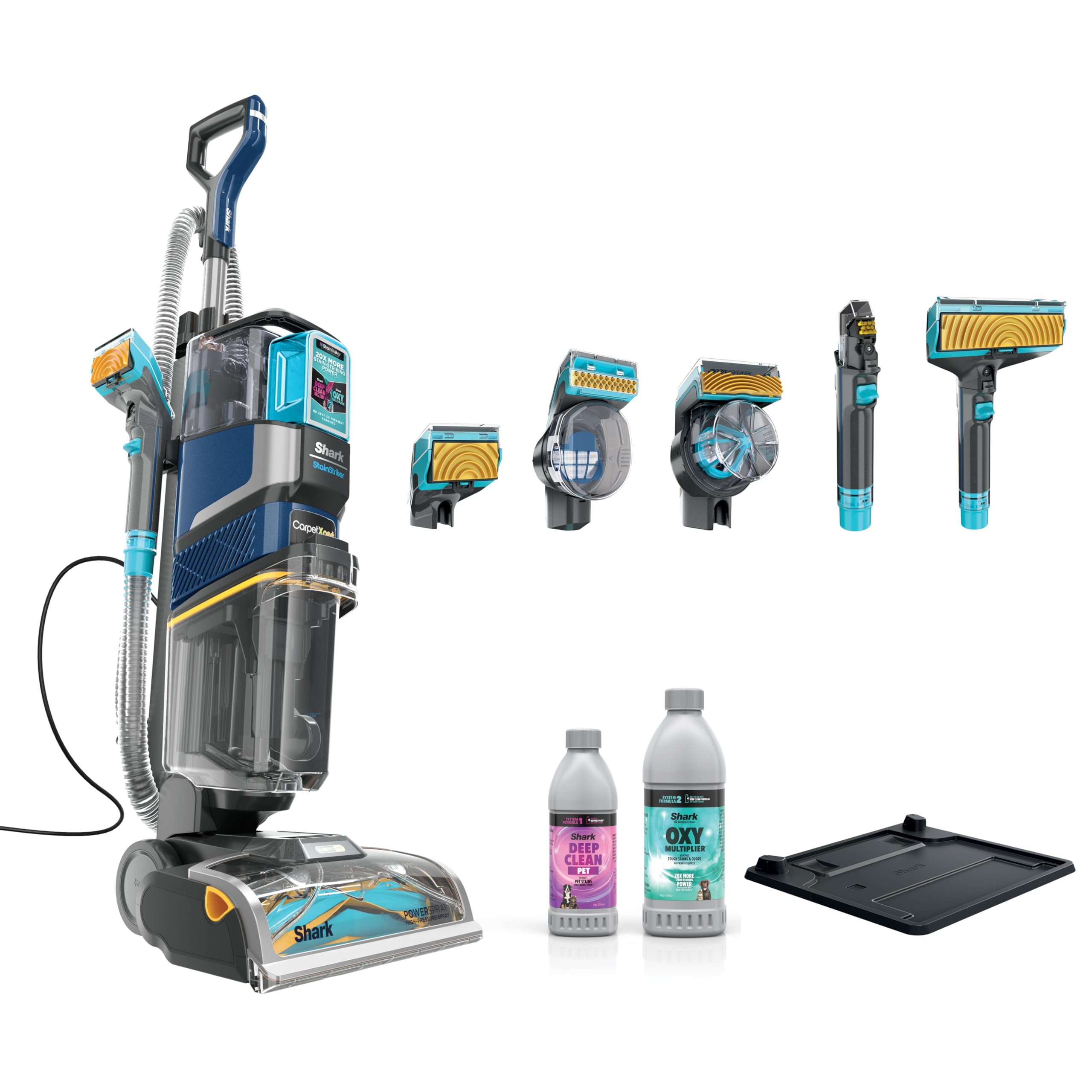 Shark CarpetXpert HairPro StainStriker Carpet & Stain Cleaner, EX304 | For Carpe