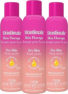 Skintimate Shaving Cream for Women, Shaving Foam, Sensitive Skin Scent, Pack of 3, 7 oz Each