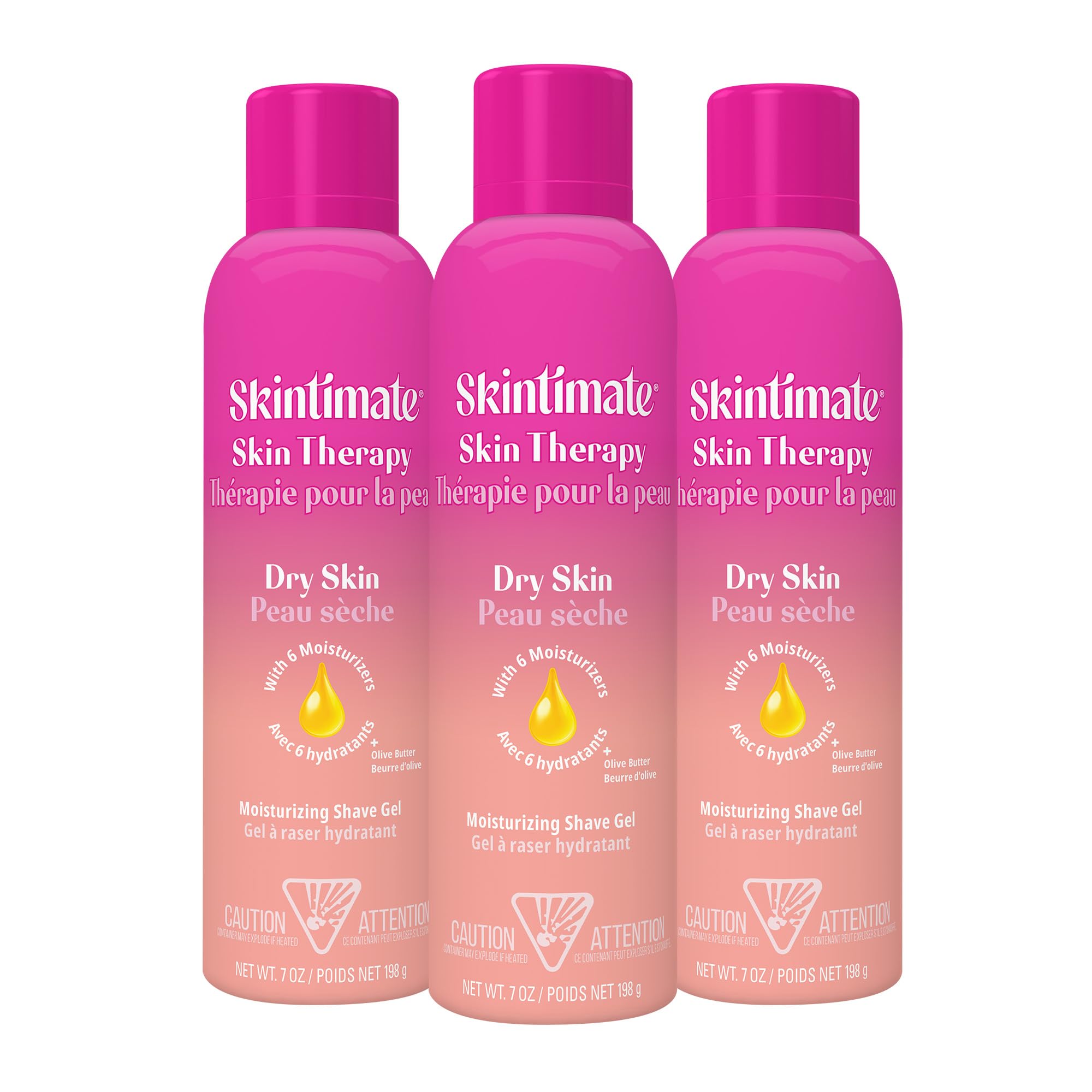 Skintimate Shaving Cream for Women, Shaving Foam, Sensitive Skin Scent, Pack of 