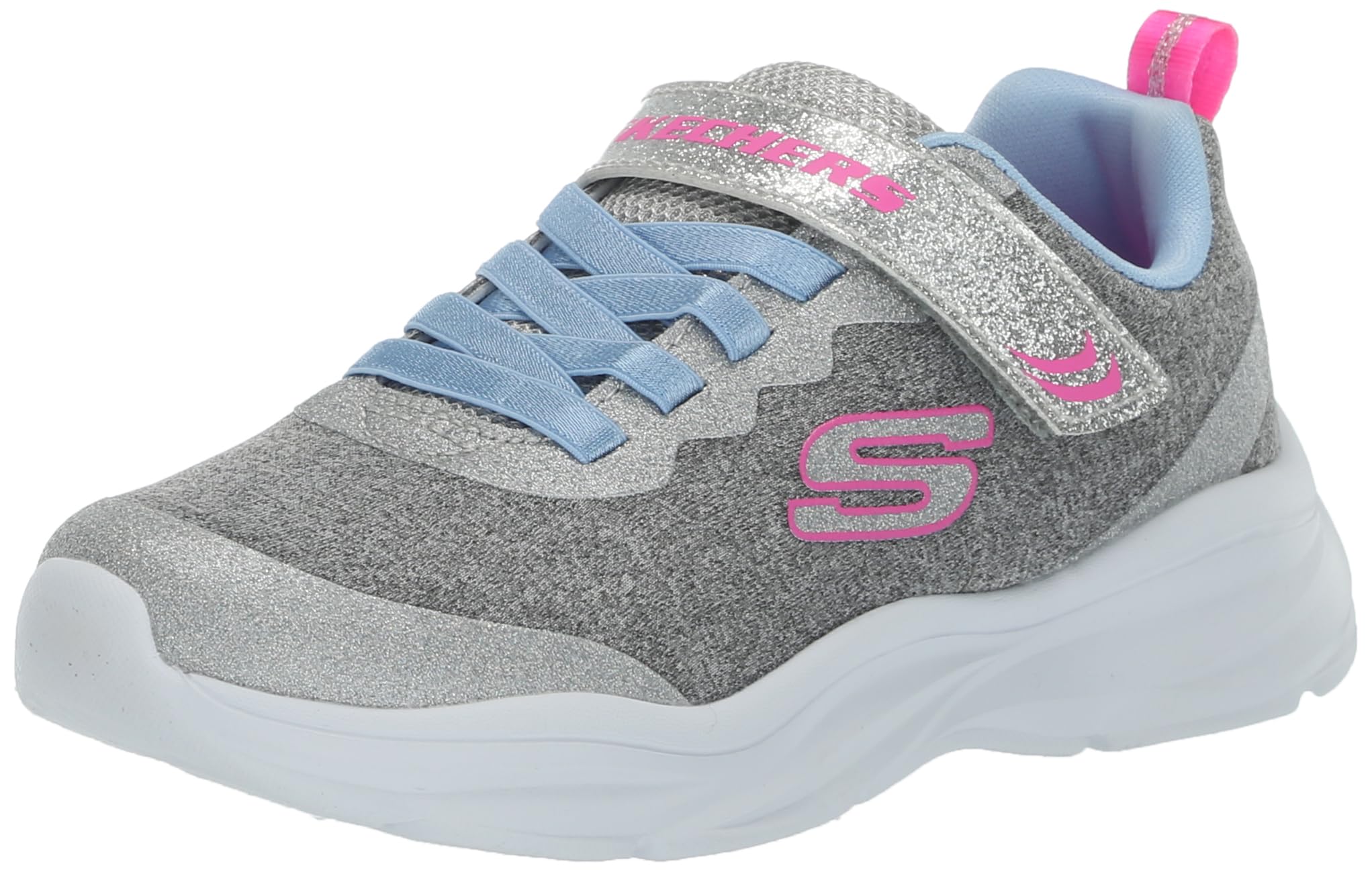 Skechers Baby Girl Power Petals Basket, 10,5,6,7,8,9 M Girls Toddler