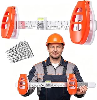 Level Ruler Picture Hanging Tool with Level & 50 Nails for Frames & Artwork | 3-in-1 Picture Frame Hanging Tool with Built in Level, No Hammer Wall Mount Tool for Home Decor Installation