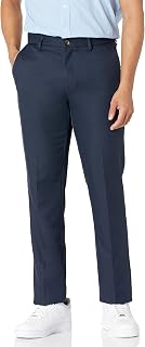 Amazon Essentials Hombre Pantalón De Vestir De Corte Estrecho con Parte Delantera Plana