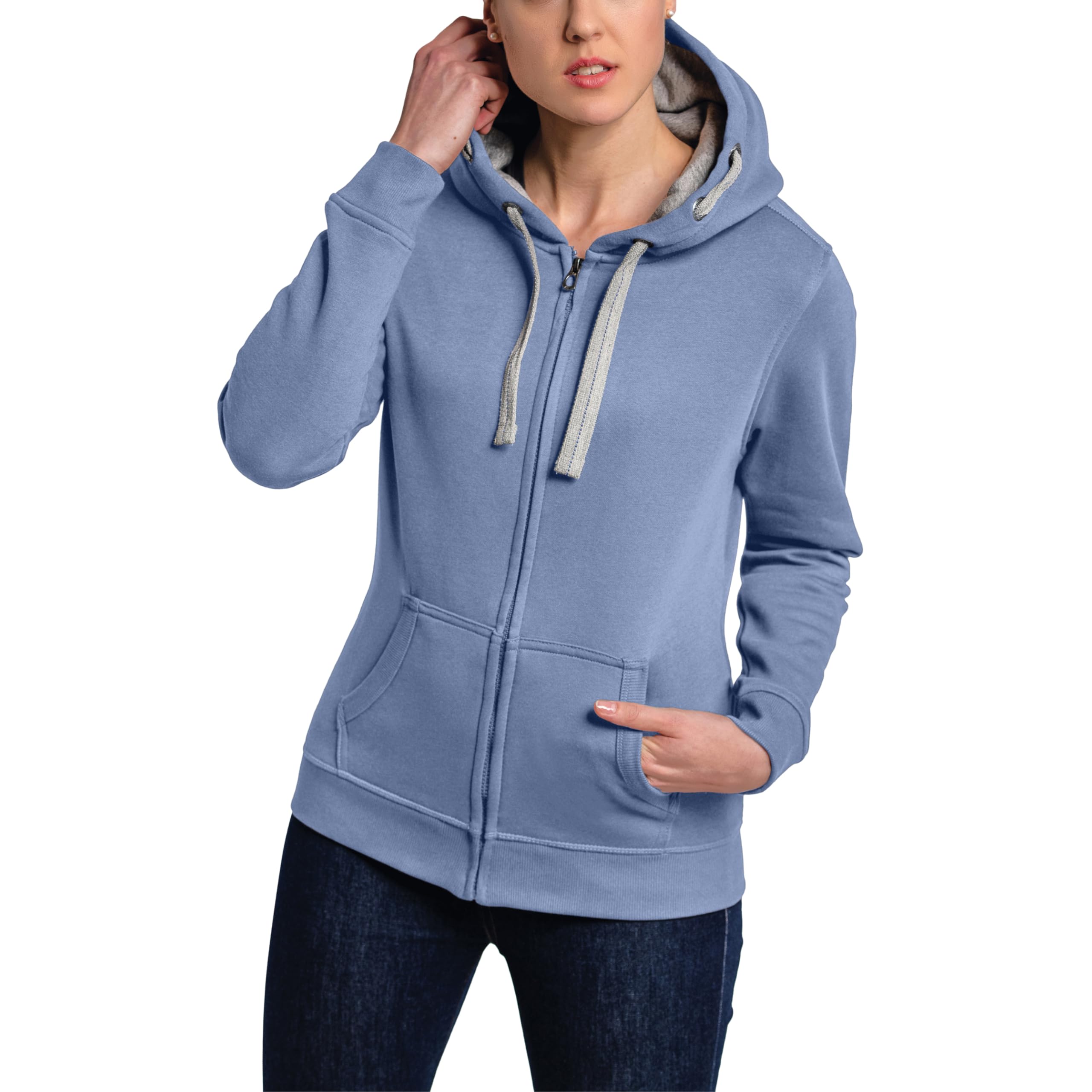 HRM Giacca F Hoodie Donna (Pacco da 1)