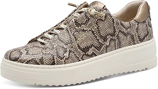 Marco Tozzi Women's Soft Sneaker Feel Me Removable Insole Soft Vegan Lining Lace-Up