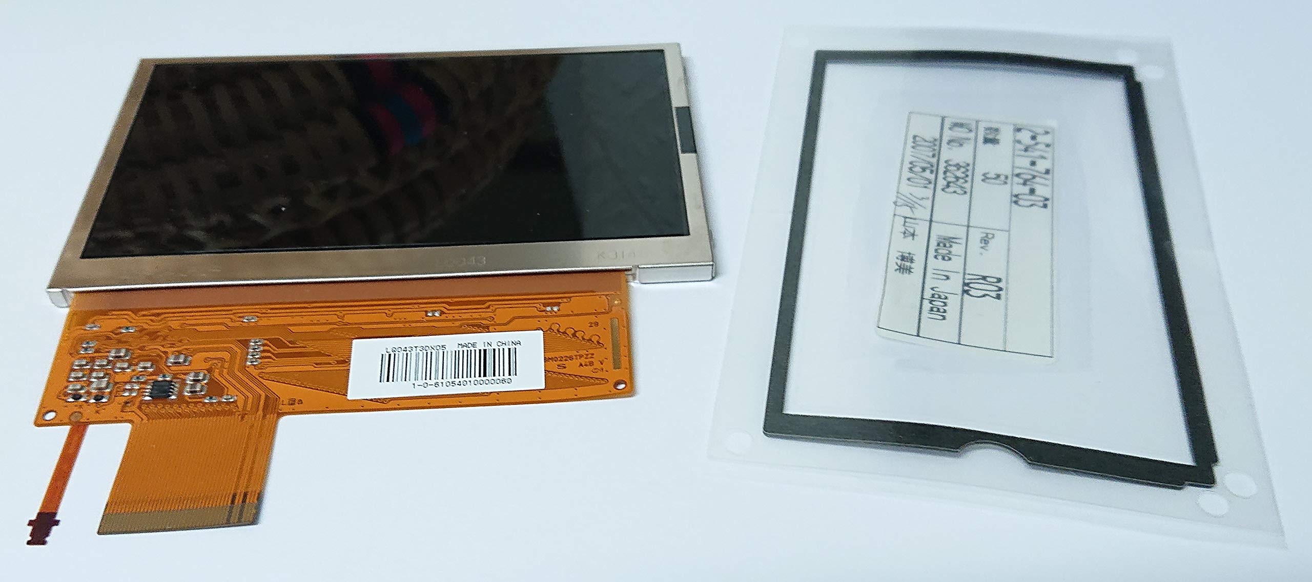 TOTALCONSOLE LCD Screen Replacement for PSP 1000 1001 Series w/Backlight & Cushi