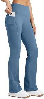 WILLIT Women's Thermal Leggings Yoga Leggings Winter Warm Sports Leggings High Waist with Pockets