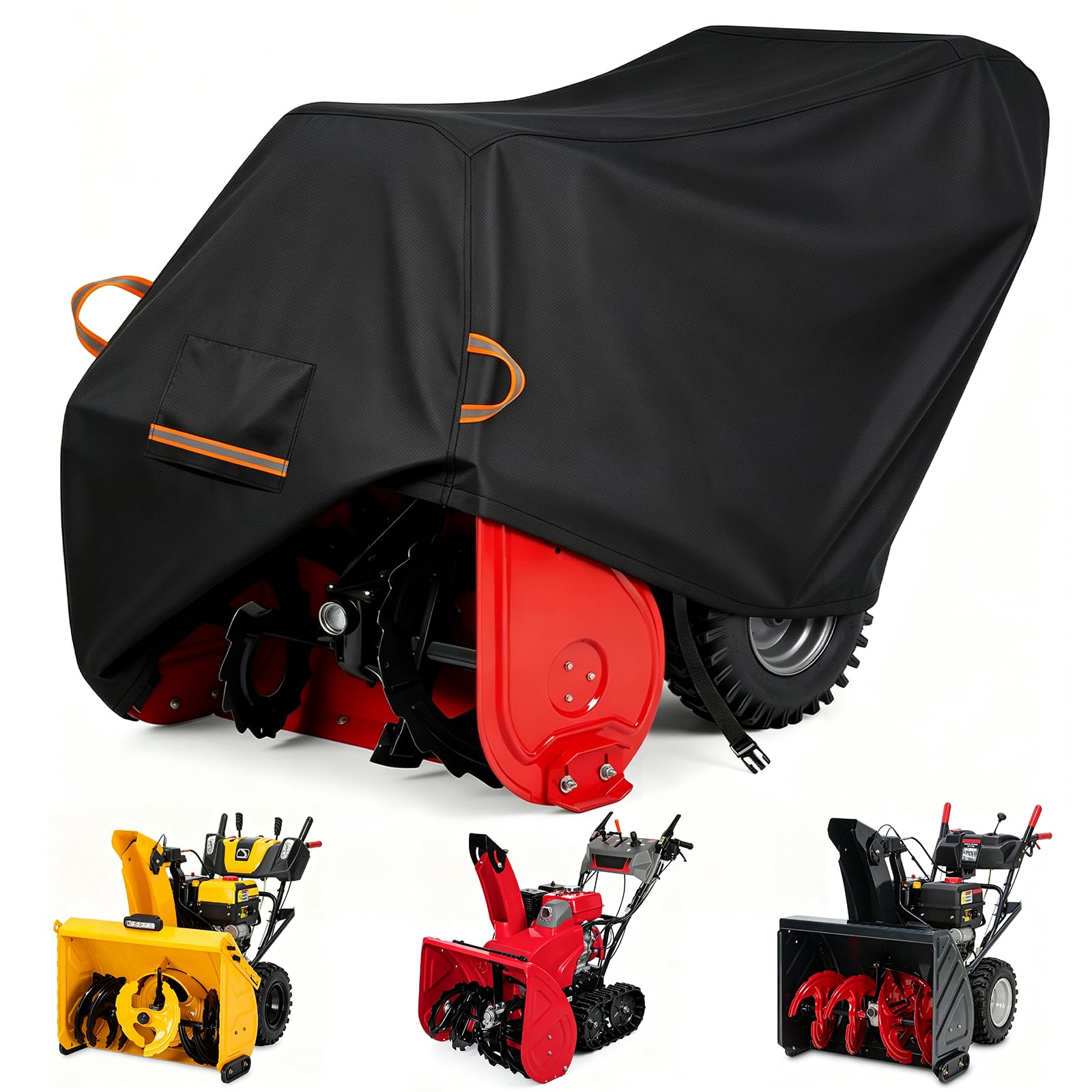 Snow Blower Cover-600D Snowblower Covers Heavy Duty Waterproof | 60x33x47In Snow