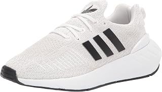 adidas Mens Swift Run 22 Running Sneakers Shoes - Black, Grey