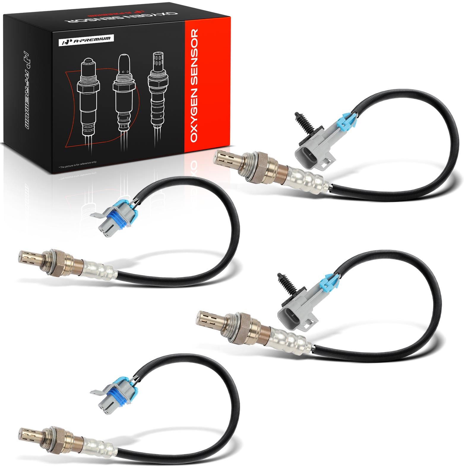 A-Premium 4-Pack Upstream and Downstream O2 Oxygen Sensor