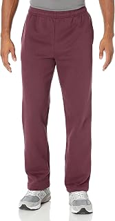 Amazon Essentials Men's Fleece Open Bottom Sweatpant (Available in Big and Tall)