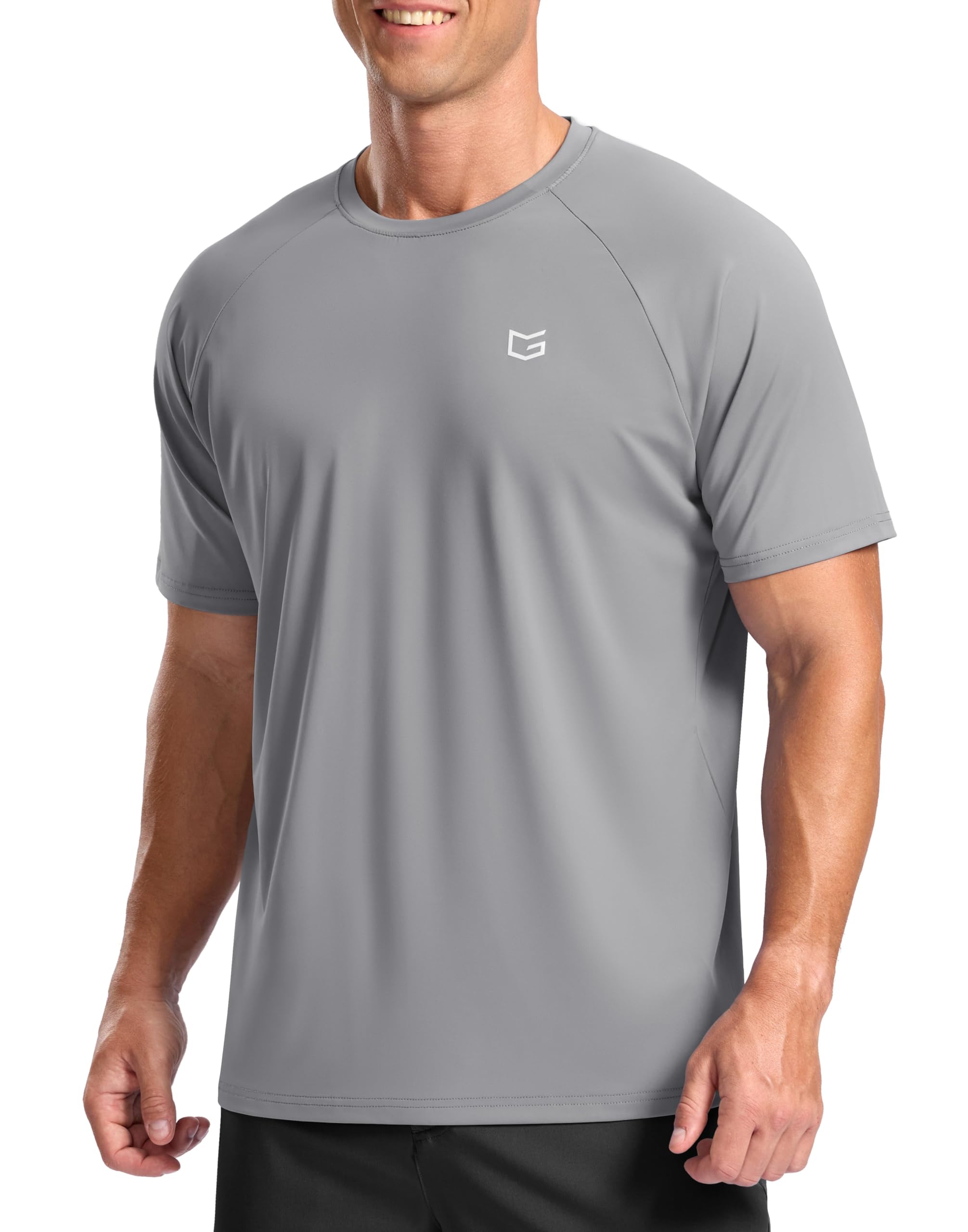 G Gradual Mens Workout Athletic T Shirts Moisture Wicking Cooling Short Sleeve P