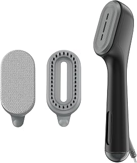 Conair 2-in-1 Steam & Iron Garment Wand, Clothes Steamer Handheld, Clothing Steamer with Fast Heat-Up and 12 Minutes of Steam, Handheld Steamer for Clothes with 2-in-1 Steam or Iron, Black